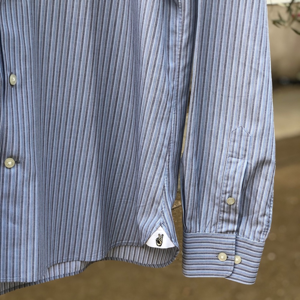 NW John Varvatos Slim Fit Dress Shirt, Sz 16 34/35
